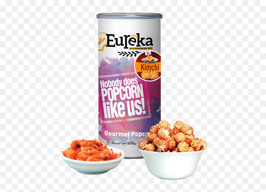 Kimchi Popcorn - Eureka Popcorn Sea Salt Png,Kimchi Png