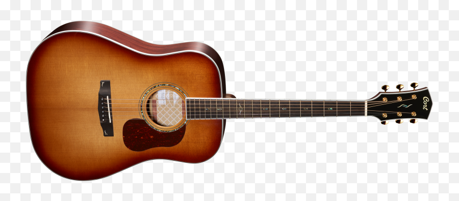 Cort Gold - Bigsby Acoustic Guitar Png,Light Burst Png