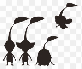 Pikmin 3 E3 2013 Electronic Entertainment Expo Nintendo - Pikmin Black And White Png,Pikmin Png