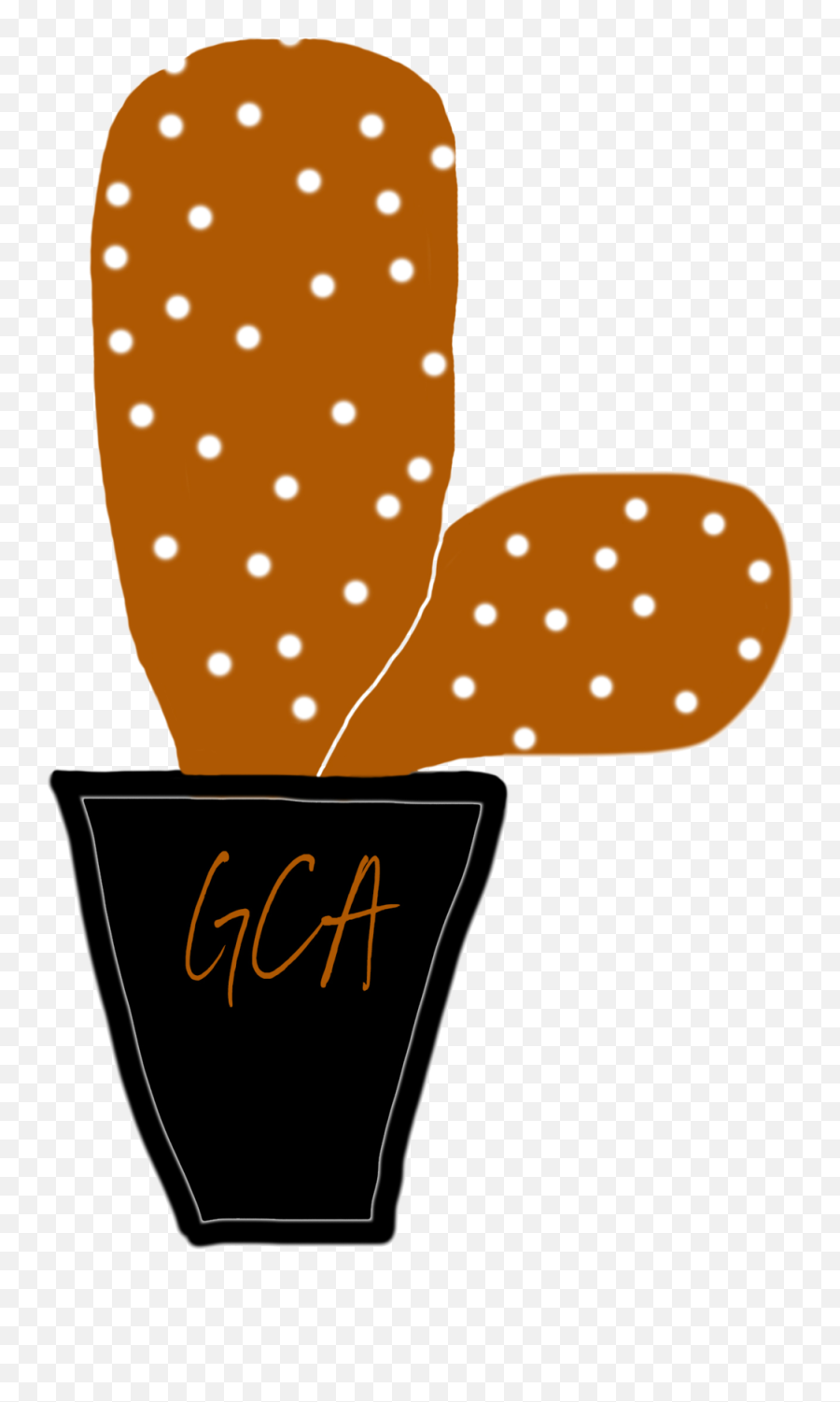 Ginger Cactus Art - Clip Art Png,Cactus Transparent