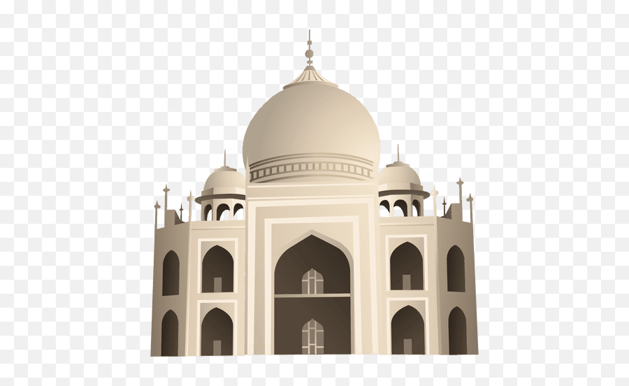 Transparent Png Svg Vector File - Taj Mahal Dibujo Png,Taj Mahal Png