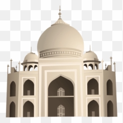 Transparent Png Svg Vector File - Taj Mahal Dibujo Png,Taj Mahal Png