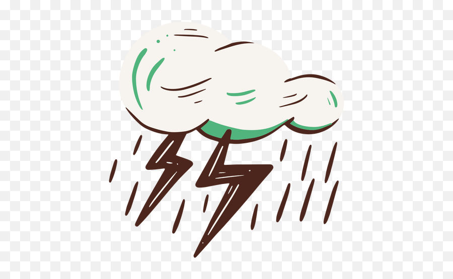 Hand Drawn Electric Storm - Happy Png,Storm Transparent