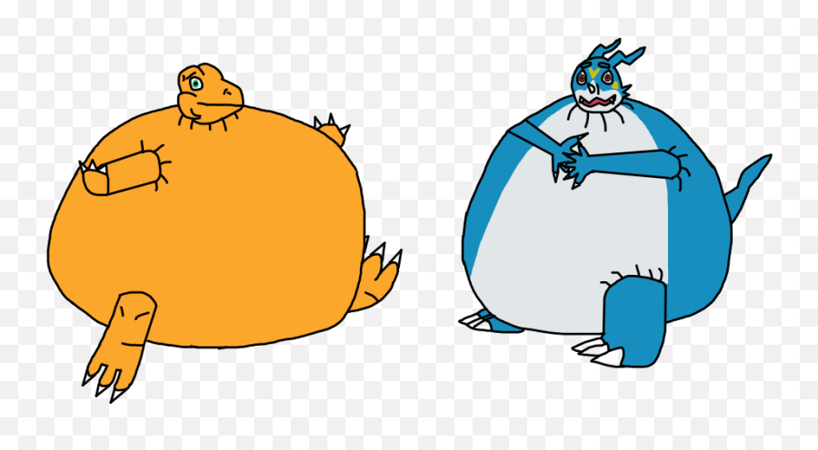 Download Agumon And Veemon - Veemon X Agumon Png,Agumon Png