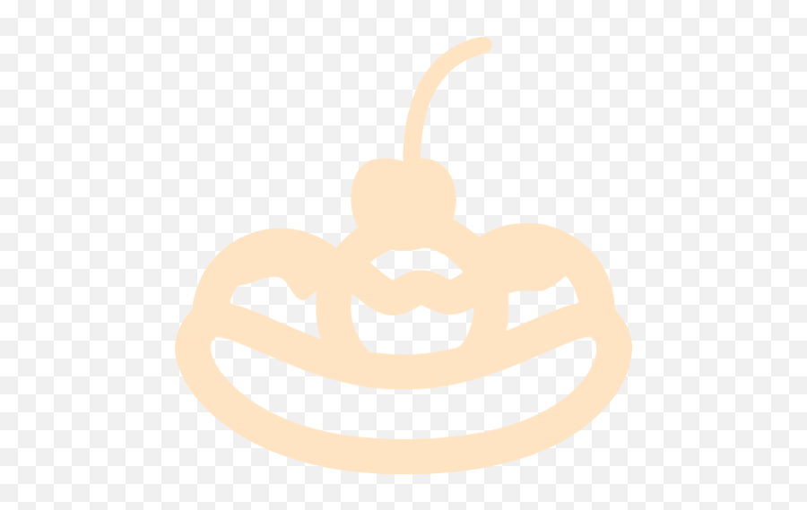 Bisque Banana Split Icon - Free Bisque Food Icons Illustration Png,Banana Split Png