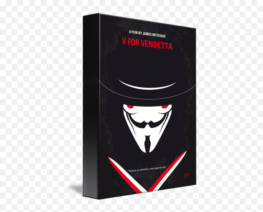 Vendetta Minimal Movie Poster - V For Vendetta Minimal Movie Poster Png,V For Vendetta Logo