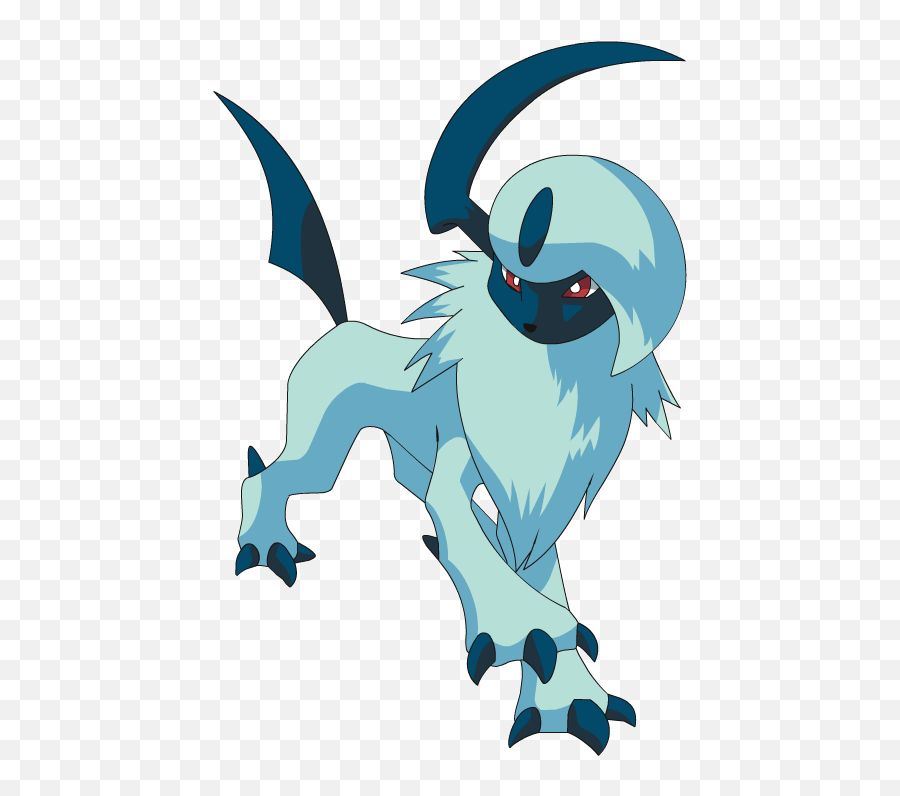 Pokemon Absol Real Life Clipart - Pokemon White With Blue Png,Absol Png