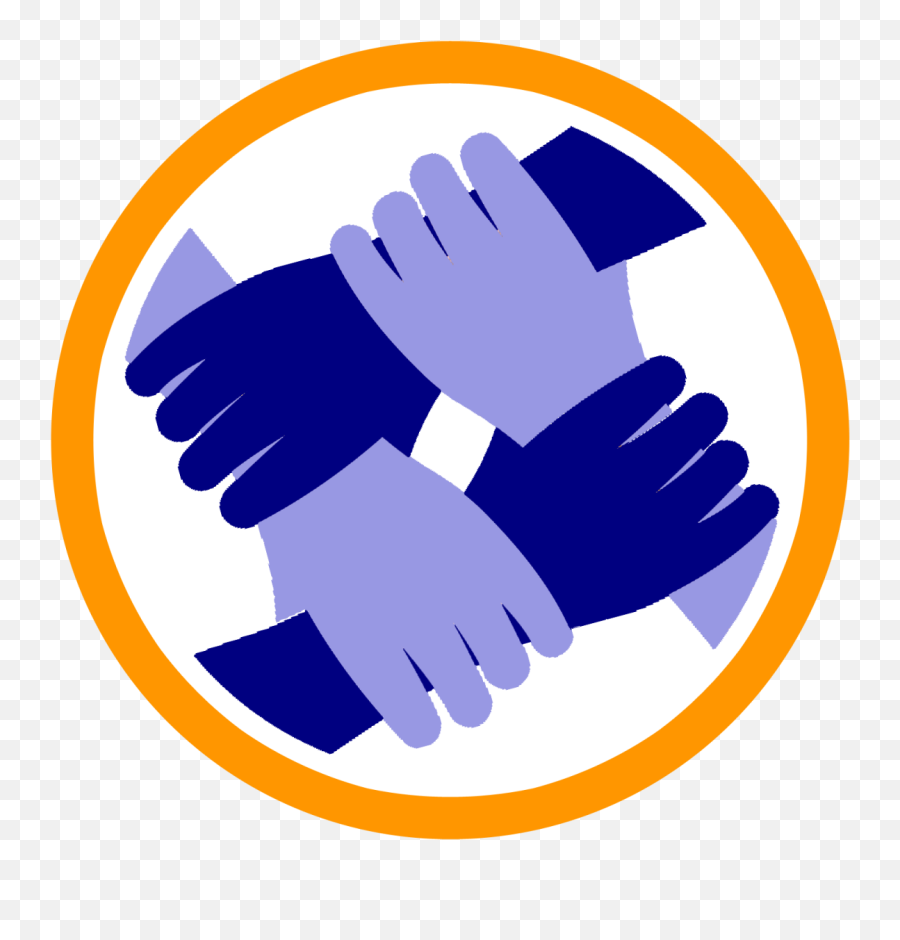 Handshake Clipart Helping Hand - Three Way Handshake Icon Symbol Helping Hand Logo Png,Helping Hands Png