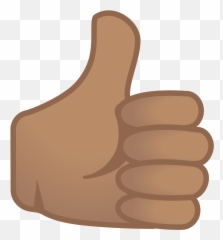 Thumbs Up Medium Skin Tone Icon Noto Emoji People - Up Transparent png