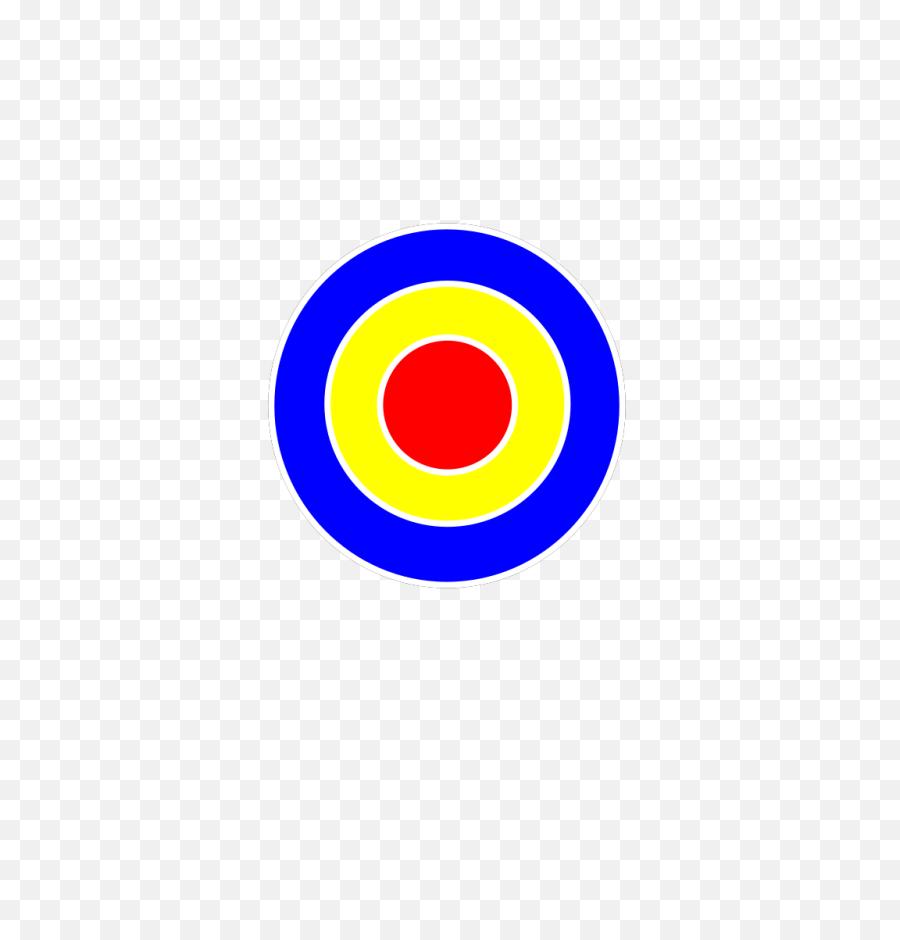 Download Ring Bulls Eye Clip Art - Red Blue Yellow Bullseye Png,Bulls Eye Png