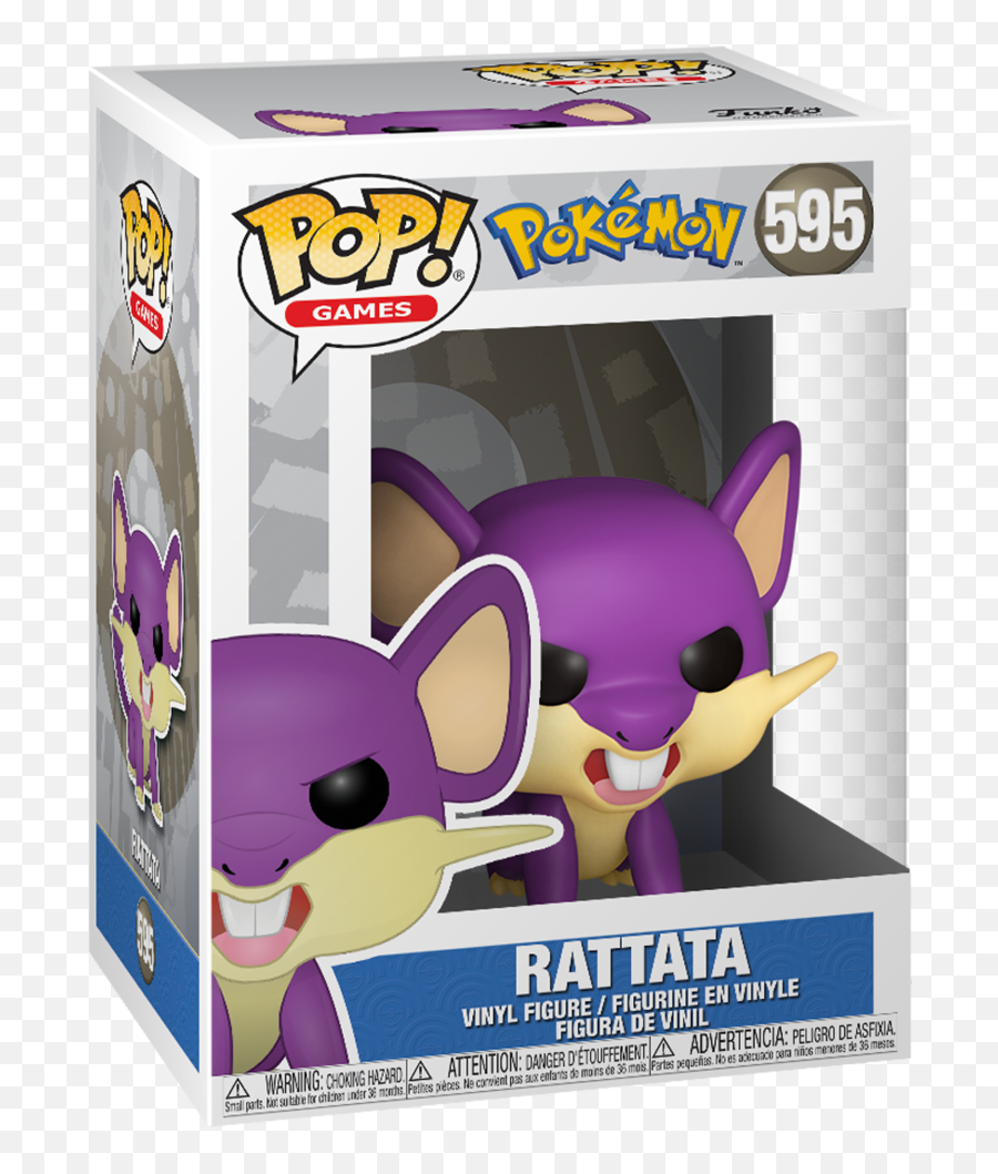 Pokemon - Funko Pop Pokemon Rattata Png,Rattata Png