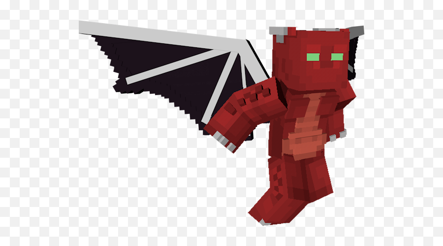 S I Had To Use Ender Dragon Wings - Minecraft Dragon Mage Skin Png,Ender Dragon Png