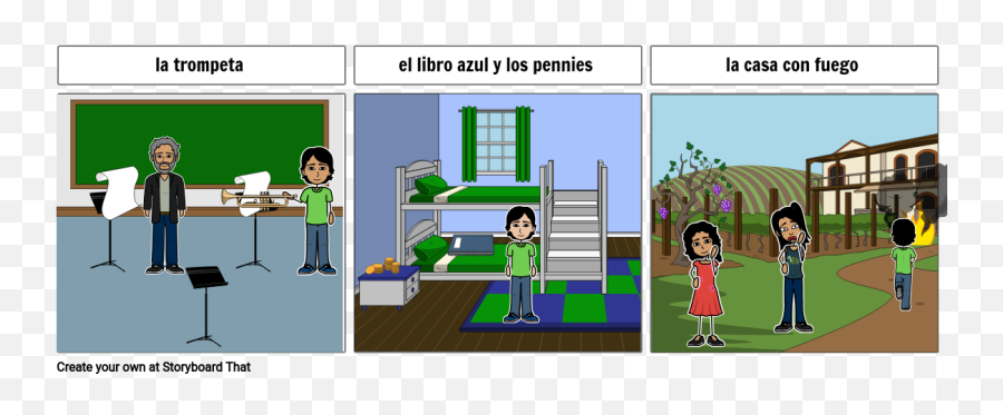 La Trompeta El Libro Azul Y Los Pennies Casa C - Sharing Png,Trompeta Png