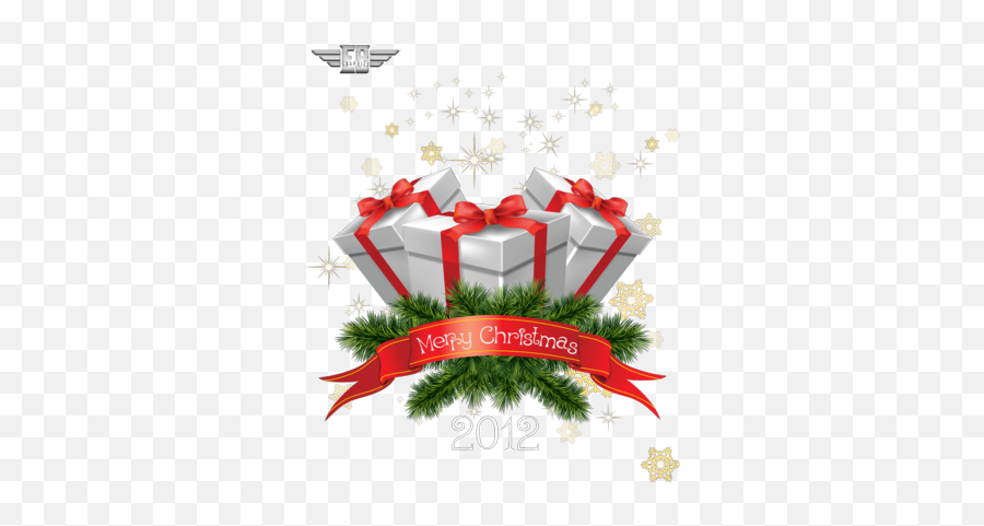 Free Merry Christmas Psd Vector Graphic - Vectorhqcom Christmas Gifts Png Transparent,Merry Christmas Logo Png