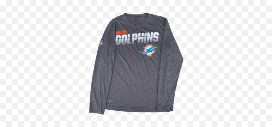 Miami Dolphins Team Trunk U2013 The Players - Long Sleeve Png,Miami Dolphins Png