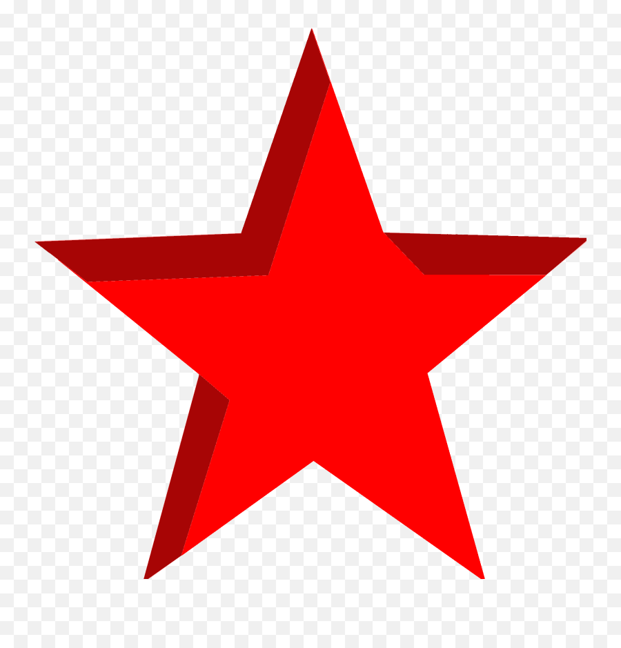 Red Star Free Png - Red Star Transparent Background,Red Star Transparent Background