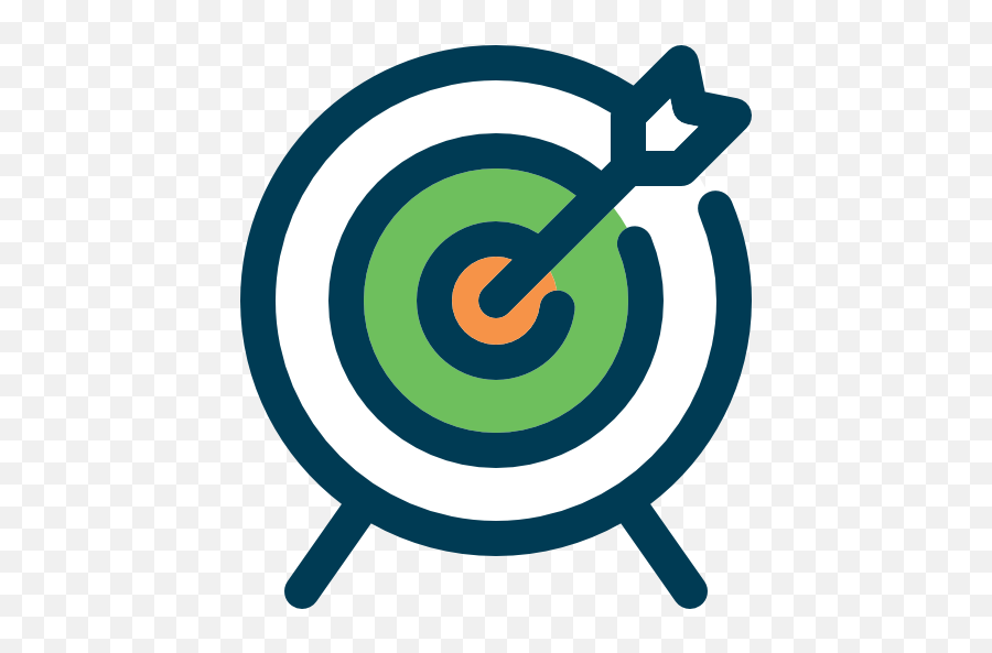 Archery Objective Sports Sport - Green Objective Icon Png,Objective Png