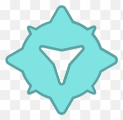 Angry Blue Bot Mine Octagon Virus Icon Png
