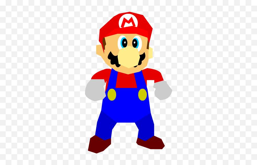Mario 64 - Cartoon Png,Newgrounds Logo