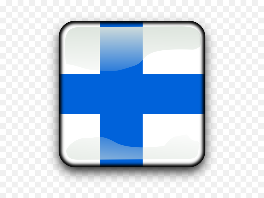 Blue Square Symbol Png Clipart - Suomen Lippu Ilmainen,Finland Flag Icon