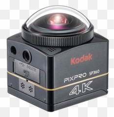 Kodak Pixpro Sp360 - 4k 360degree Camera Unveiled Digital Kodak Pixpro Sp360 4k Action Cam Png,Kodak Logo Png