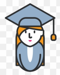 Graduate Icon - Square Academic Cap png