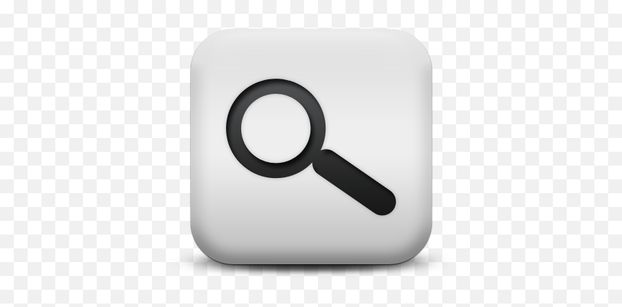 9 Magnifying Glass Icon White Images - Magnifying Glass Icon 3d Search Icon Png,Facebook Square Icon Png White