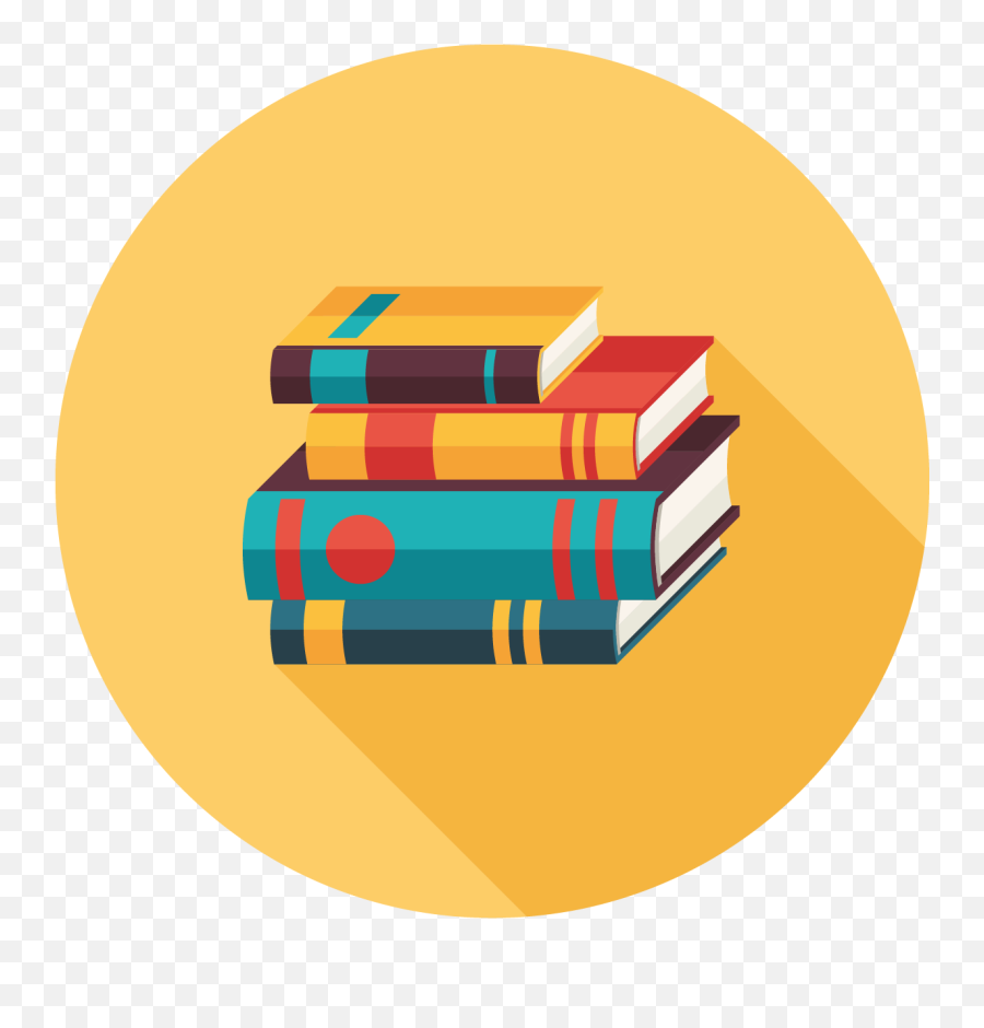 Books Free Png Image - Book Flat Design Png,Books Png