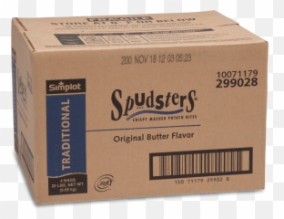 Butter Flavored Mashed Potato Bites Simplot Foods - Package Delivery png