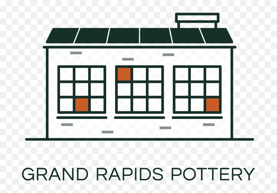 Grand Rapids Pottery - Grand Rapids Pottery Png,School Building Icon Vector