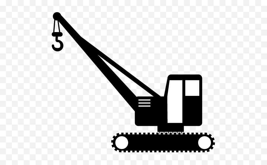 Crawler Crane Mobile Car Large - Icon Crane Symbol Png,Huge Icon