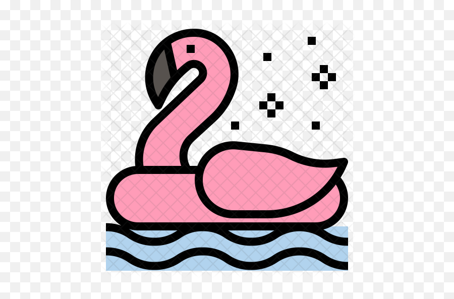 Pool Float Icon Of Colored Outline - Pool Float Icon Png,Pool Float Png