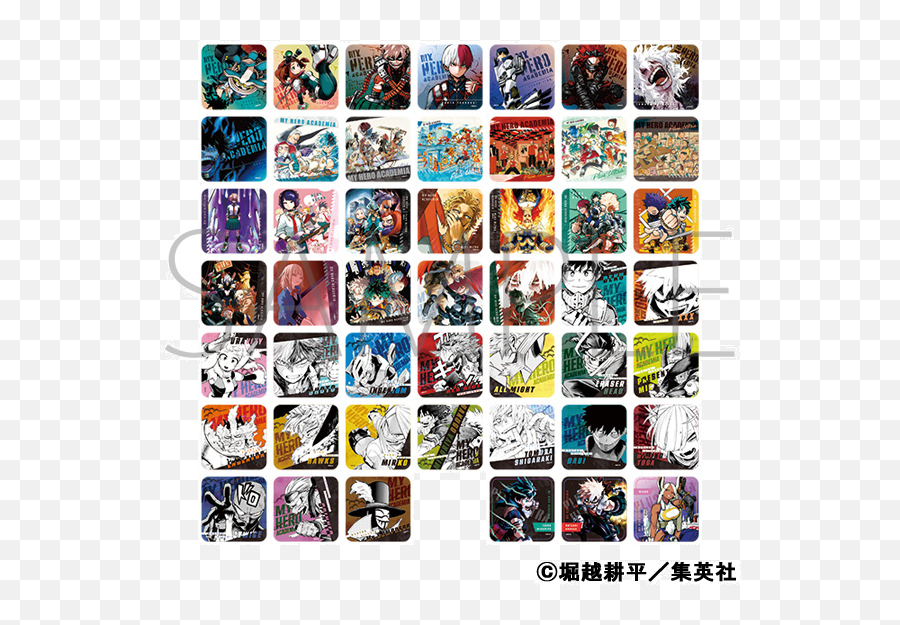 Boku No Hero Academia Jump Festa 2021 Special Presale Goods Coasters Set - Language Png,Boku No Hero Icon