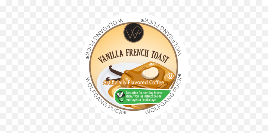 Wolfgang Puck Vanilla French Toast Coffee Crazy - String Instrument Png,French Toast Png