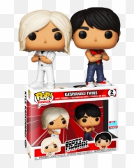 Katayanagi Twins Scott Pilgrim Vs The World Funko Pop Movies 2 - Pack Fall Convention Exclusive Limited Edition png