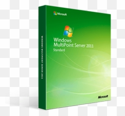 Windows Multipoint Server 2011 Standard X64 - DVD English Vertical png
