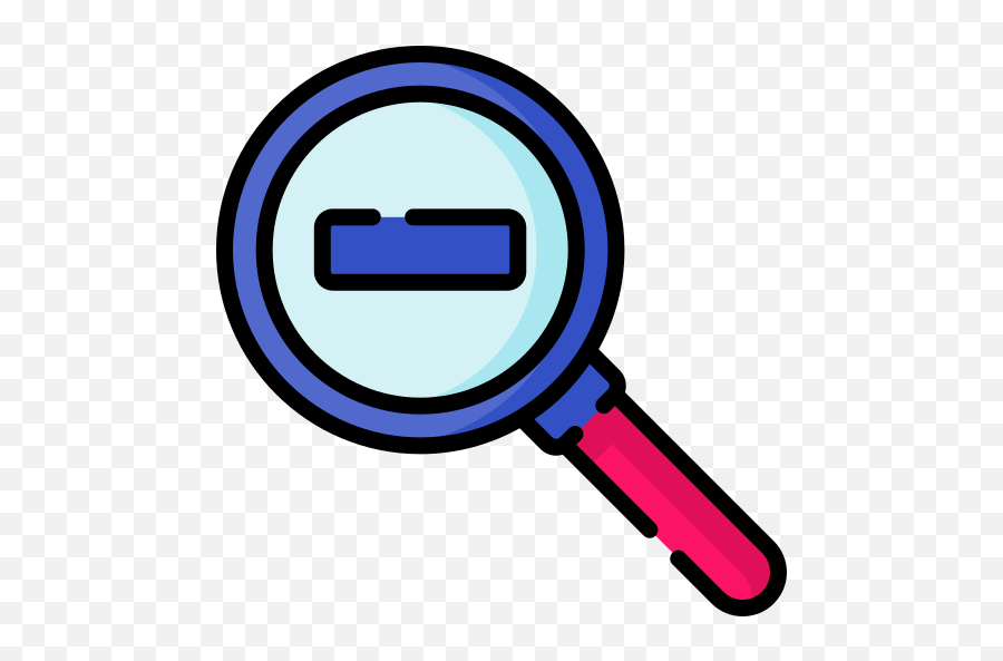 Zoom Out - Free Interface Icons Dot Png,Magnifier Icon