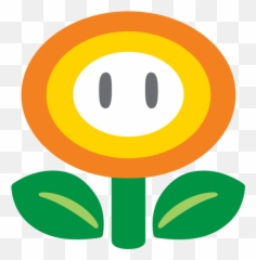 File Artwork Fire Flower Simple Svg Super Mario Wiki - png