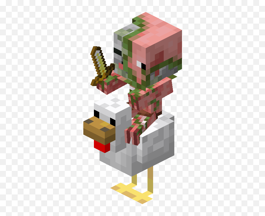 Chicken Jockey U2013 Minecraft Wiki Png Skeleton Foot Icon