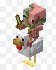 Chicken Jockey U2013 Minecraft Wiki Png