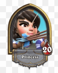 Clash Royale Princess Png Vector - Princess Clash Royale,Royale Knight Png