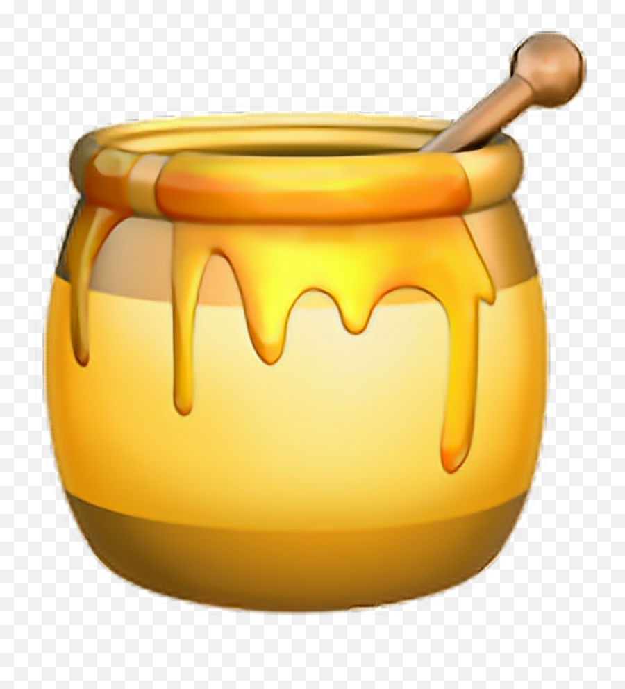 Honey Emoji Transparent Background - Honey Emoji Transparent Background Png,Honey Transparent