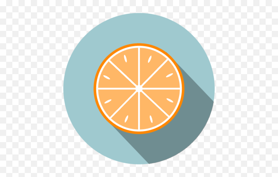 Orange Icon Myiconfinder - Orange Fruit Icon Png,Orange Fruit Png