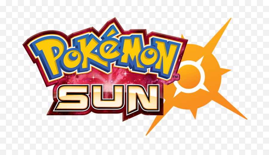Trademarks Logos For Pokémon Sun And - Pokemon Sun And Moon Logo Png,Pokemon Sun Logo