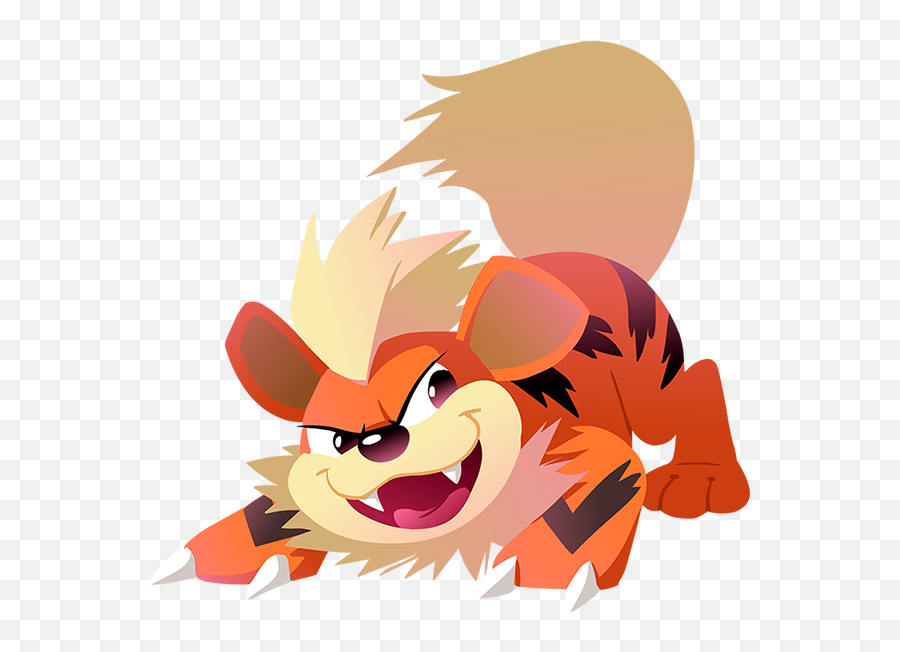 Growlithe Png 3 Image - Pokemon Growlithe Fanart,Growlithe Png