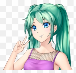 Anime - Cute Anime Girl No Background Png,Hot Anime Girl Png