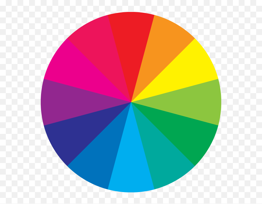 Color Wheel Drawing Graphic Design Gif - Colour Wheel 12 Segments Png,Color Wheel Png