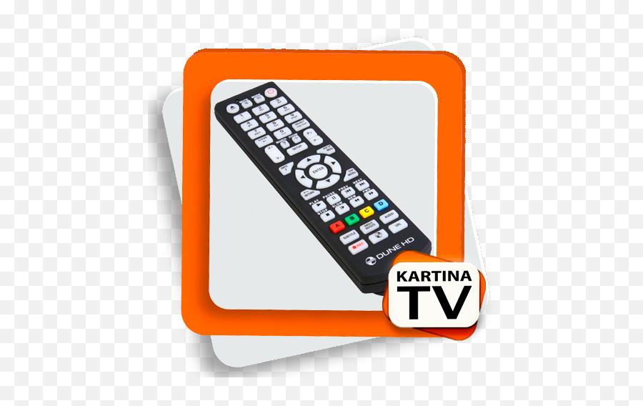 Download Kartina Tv Remote Control For - Dune Hd Tv 102 Remote Png,Tv Remote Png
