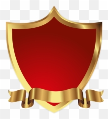 Golden Shields Logo Icon Badges - 25 Th Wedding Anniversary Png