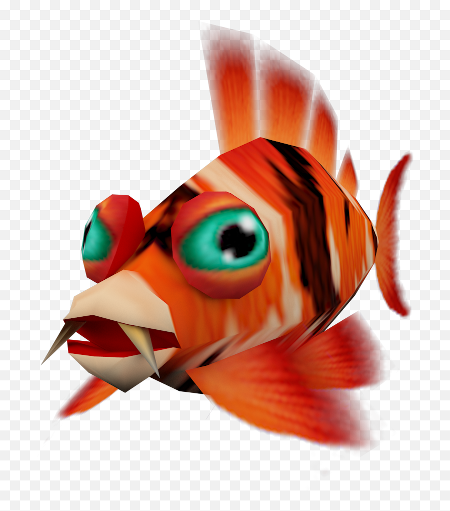 Download Crash Bandicoot The Wrath Of Cortex Orange Fish - Koi Fish Wrath Of Cortex Png,Koi Fish Png